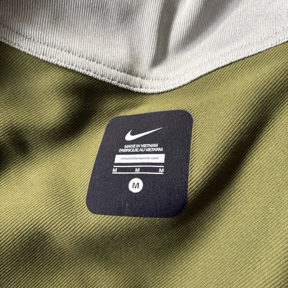 NIKE x JFS sz M Gray Green Tech Fleece Vest Cape Nikelab 718659 - Picture 11 of 14